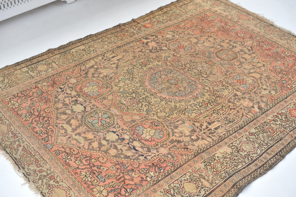 SOLD | 4.8 x 6.2 | INFINITELY Gorgeous High-End Antique Persian Ferahan Sarouk