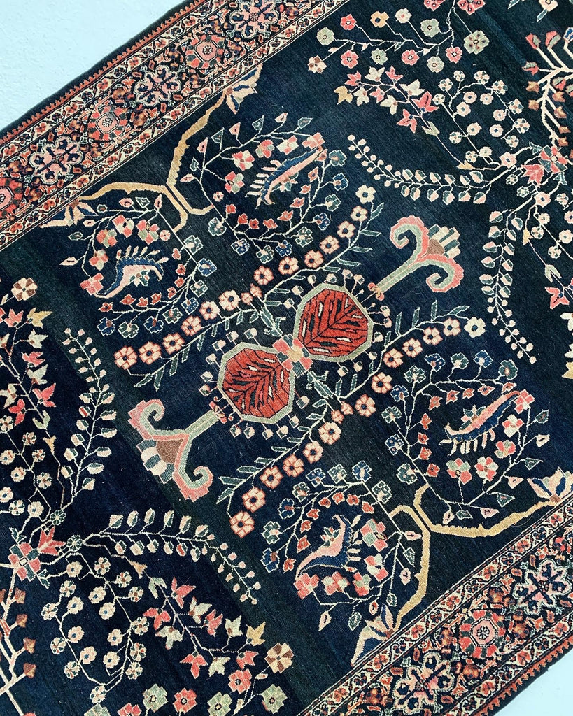 SOLD | JAW-Dropping Antique Rug | Sophisticated and High-End Collector's piece | One of One Stunner | 4 x 6.4