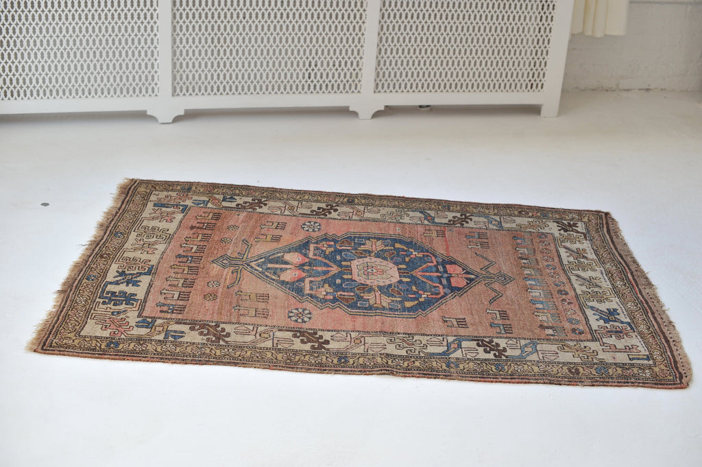 RESERVED** High-End Collector's Antique Tribal Rug | MYSTICAL Nomadic Tribal Antique Rug | 3.10 x 5.9