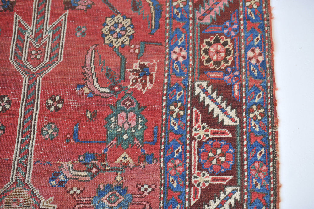 RESERVED FOR PEYTON*** Antique Runner C. 1880's | Quad-Medallion Nomadic Tribal Runner | 3.6 x 13.10