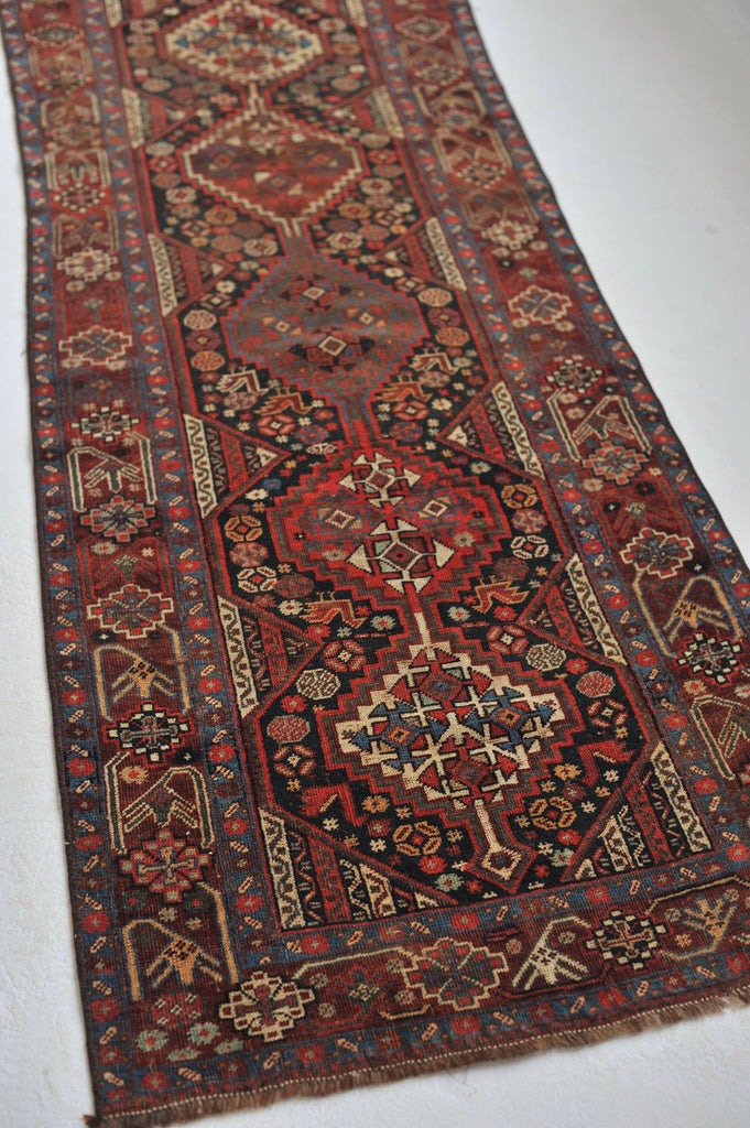 RESERVED FOR DEVIN OF LF INTERIORS*** Original Antique Rug | Sensational Nomadic Tribal Antique Runner | 2.10 x 9.7