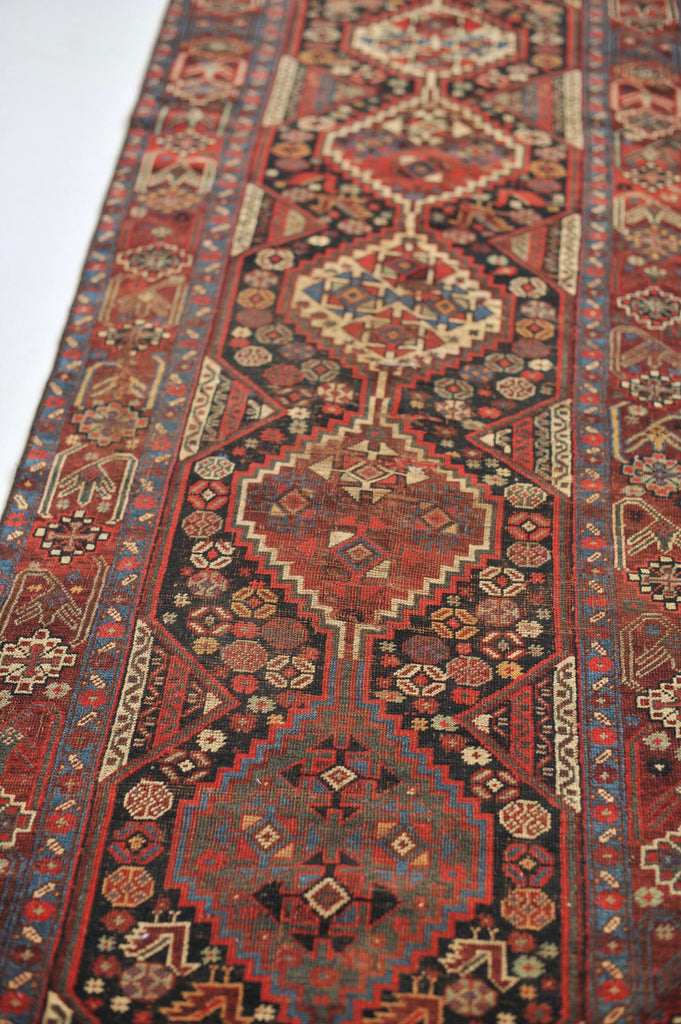 RESERVED FOR DEVIN OF LF INTERIORS*** Original Antique Rug | Sensational Nomadic Tribal Antique Runner | 2.10 x 9.7