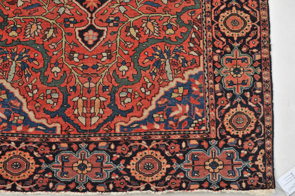 Gorgrous Antique Rug | Powerful and Artistic GOLD Antique Rug | 3.4 x 5