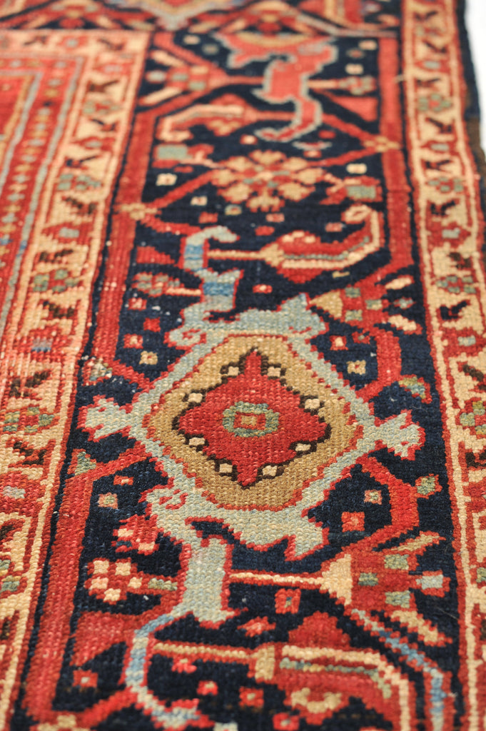 SOLD | OUTSTANDING Antique Rug | Gorgeous Artistic Old World Geometric Antique Rug C. 1930's | 9.3 x 12.6