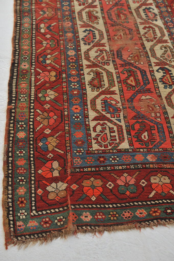 STUNNING Antique Runner | Ancient, Artistic, and Timeless Caucasian Runner | 3.9 x 10.9