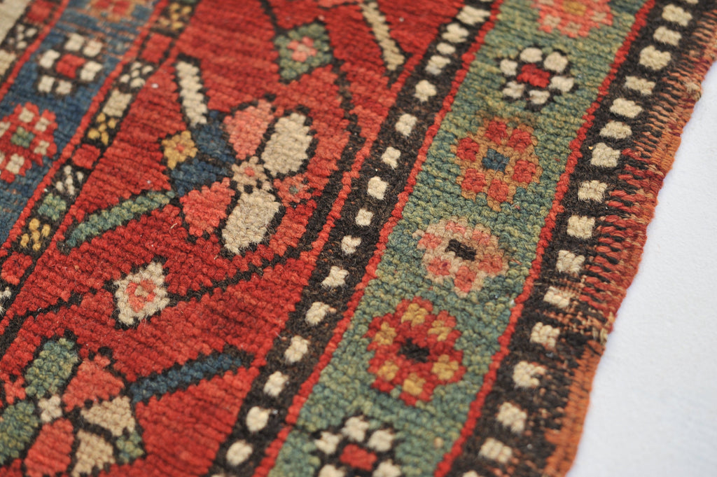 STUNNING Antique Runner | Ancient, Artistic, and Timeless Caucasian Runner | 3.9 x 10.9