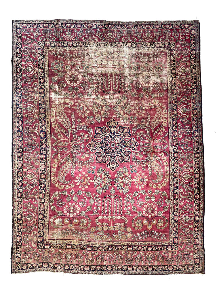 8.3 x 10.11 | Elegant and Sophisticated Classic High-End Antique Rug | Emma
