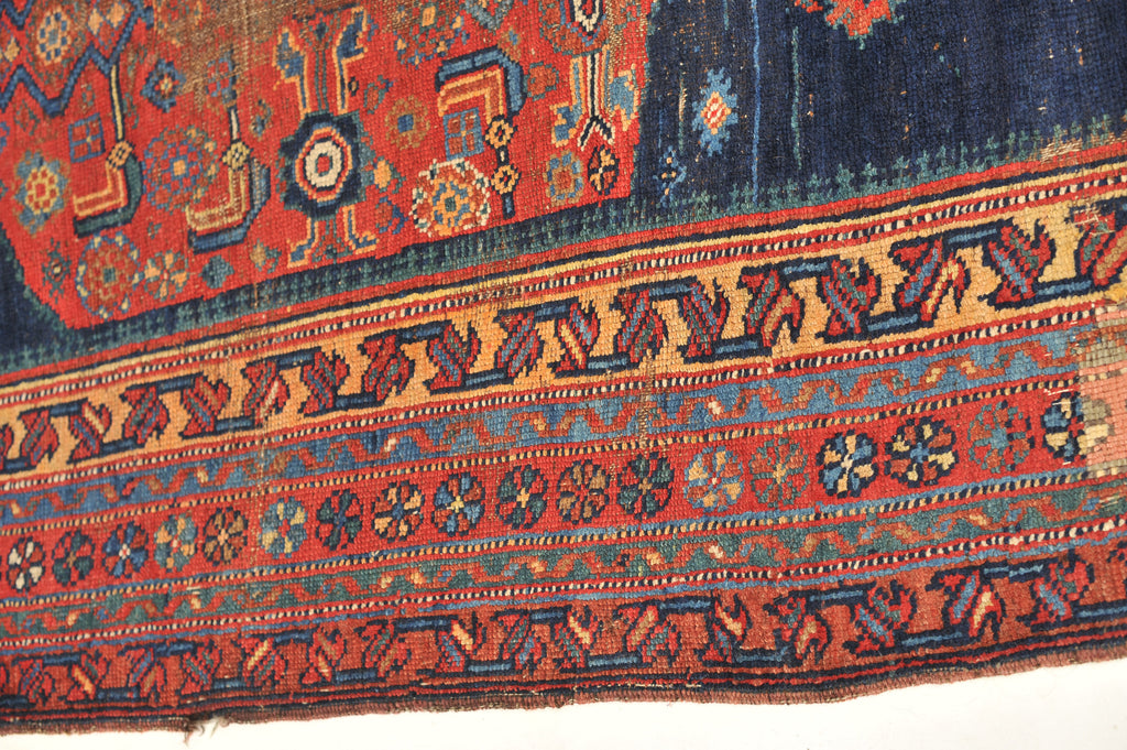 RARE SIZE Antique Rug | Palace Size True Kelleh Nomadic Karabagh | 7.2 x 17.4