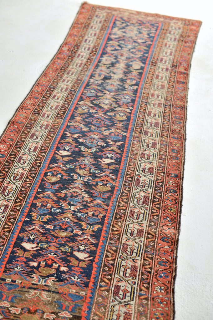 GORGEOUS Antique Tribal Runner | Truly Beautiful & Sophisticated yet Soulful Antique Runner | 3.2 x 10.2