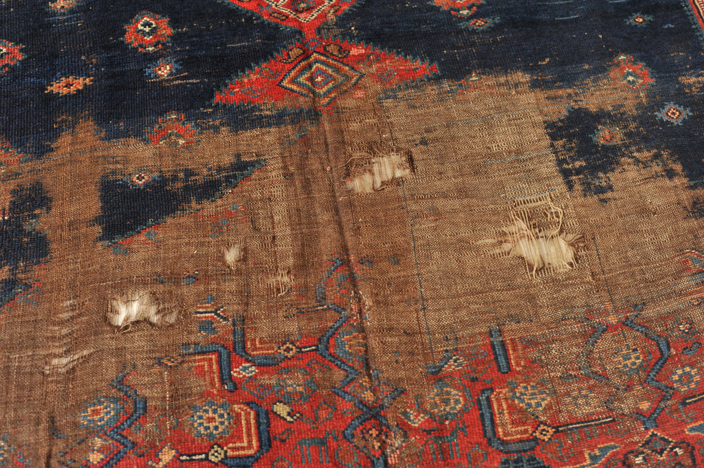 RARE SIZE Antique Rug | Palace Size True Kelleh Nomadic Karabagh | 7.2 x 17.4