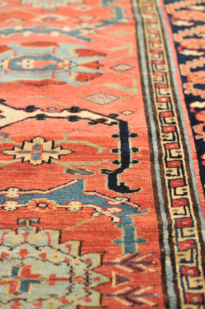 GORGEOUS & GLOWING High-End Antique Runner | Very Fine Ancient Design with Vines Linking to Palmettes | 3.8 x 11