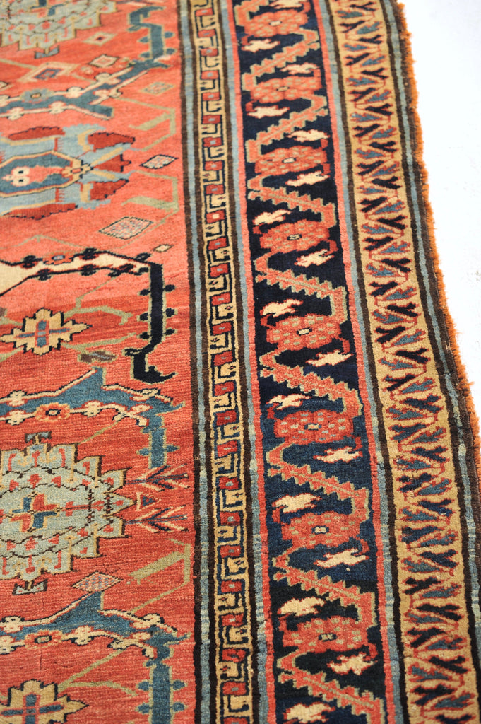 GORGEOUS & GLOWING High-End Antique Runner | Very Fine Ancient Design with Vines Linking to Palmettes | 3.8 x 11