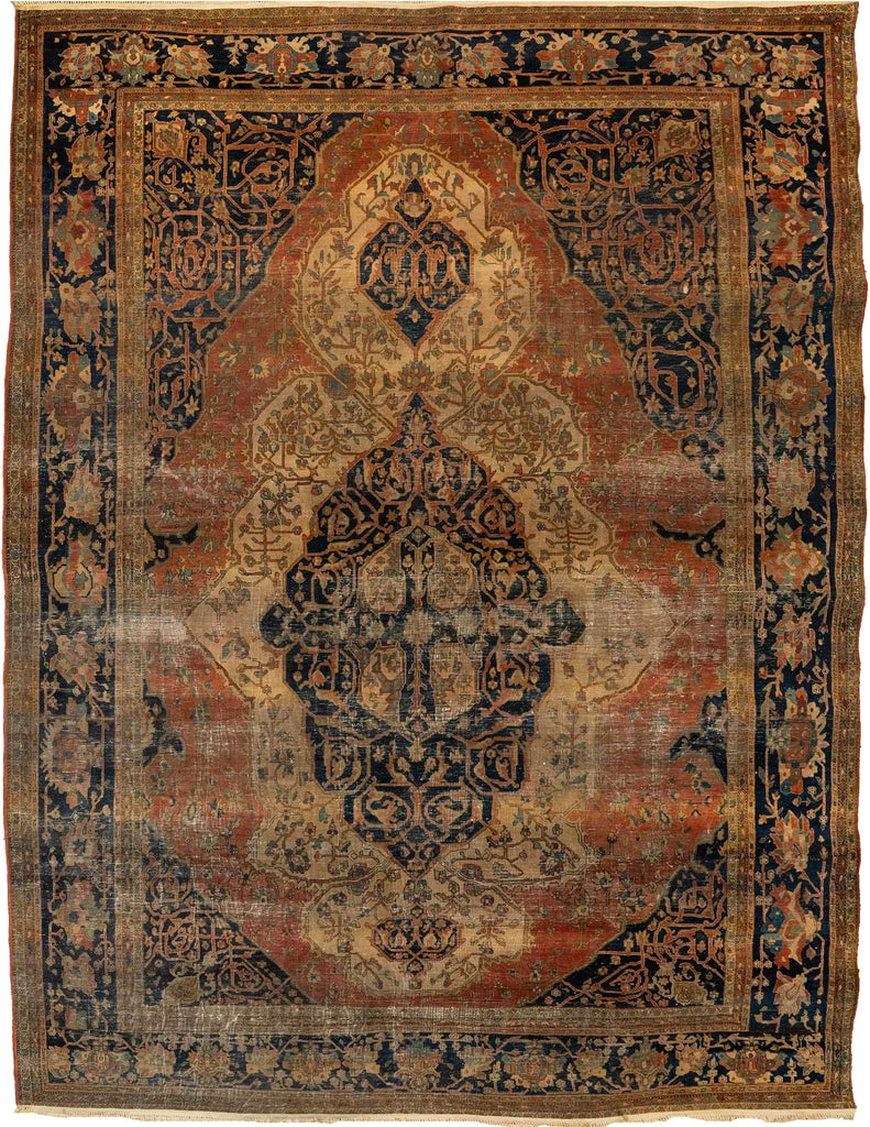 Coming Soon... OUTSTANDING  Old-World Gem | Antique Ferahan Sarouk, C. 1900's | 10.6 x 13.9